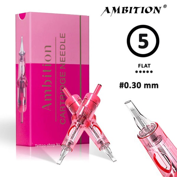 Ambition Pink картриджи 1005F Flat 0.30мм