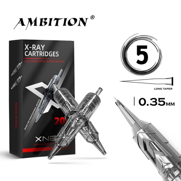 Картриджи для тату XNET 1205RLLT X-RAY Cartridges 0.35мм