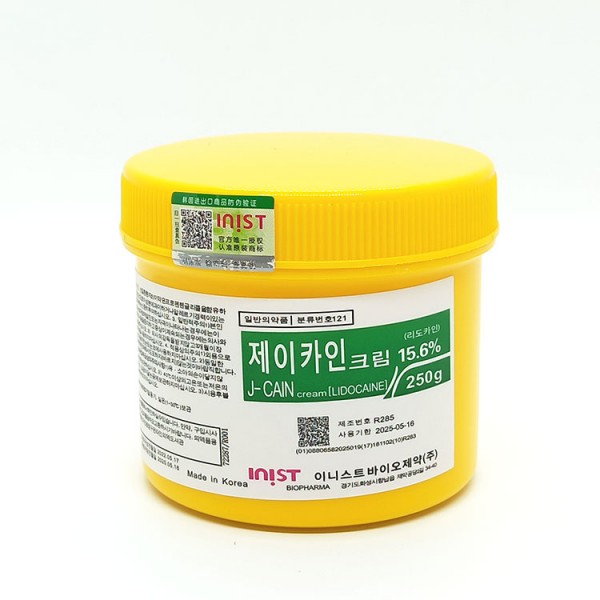 Крем-анестетик J-Cain Cream 15,6%, 250 грамм