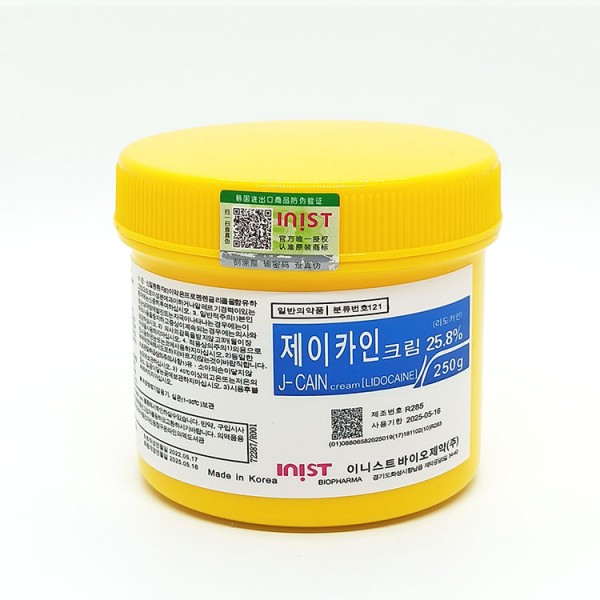 Крем-анестетик J-Cain Cream 25.8%, 250 грамм
