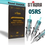 Тату картриджи Stigma 05RS Round Shader, теневые