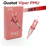 Картриджи для татуажа Viper PMU Pink 05F Flat, 0.30мм