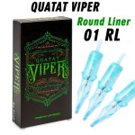 Тату картриджи Quatat Viper Round Liner 01RL